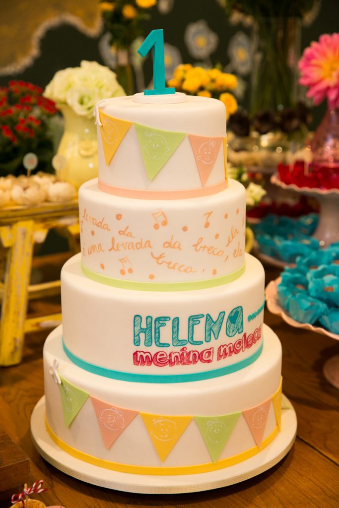 bolo infantil feminino  Bolos infantis, Bolos de aniversário, Bolo  aniversario infantil