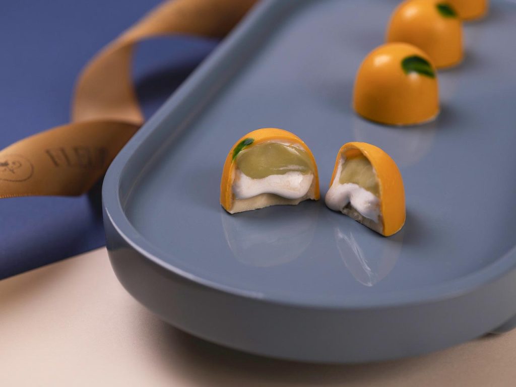 Bombom de limão siciliano