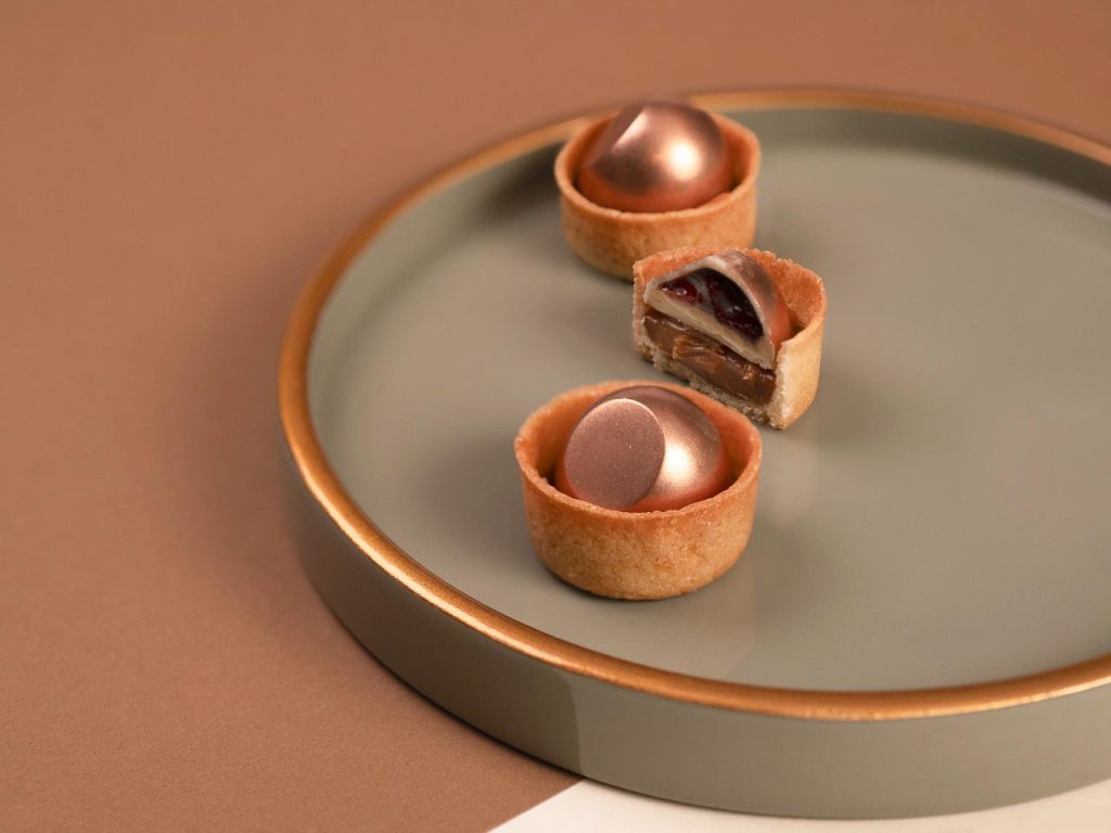 Mini tortinha de doce de leite